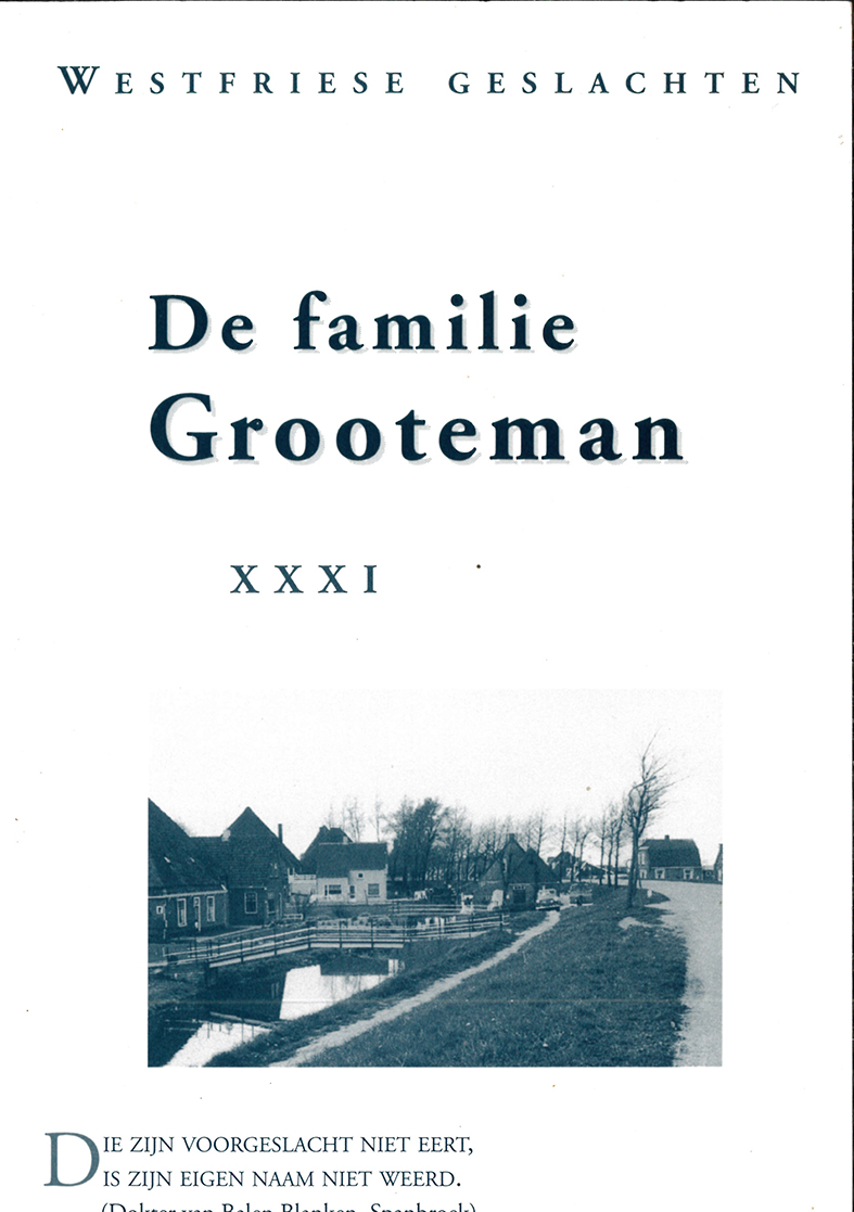 GROOTEMAN - De familie Grooteman