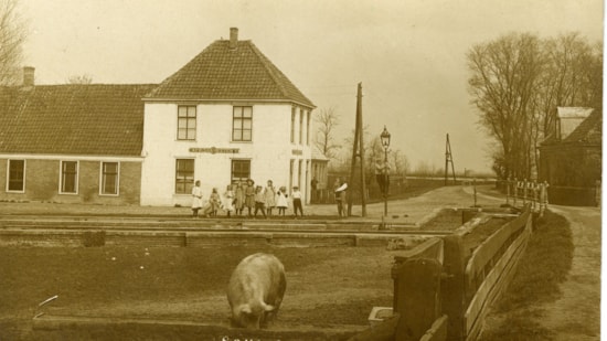 De bruggen in Schoorldam