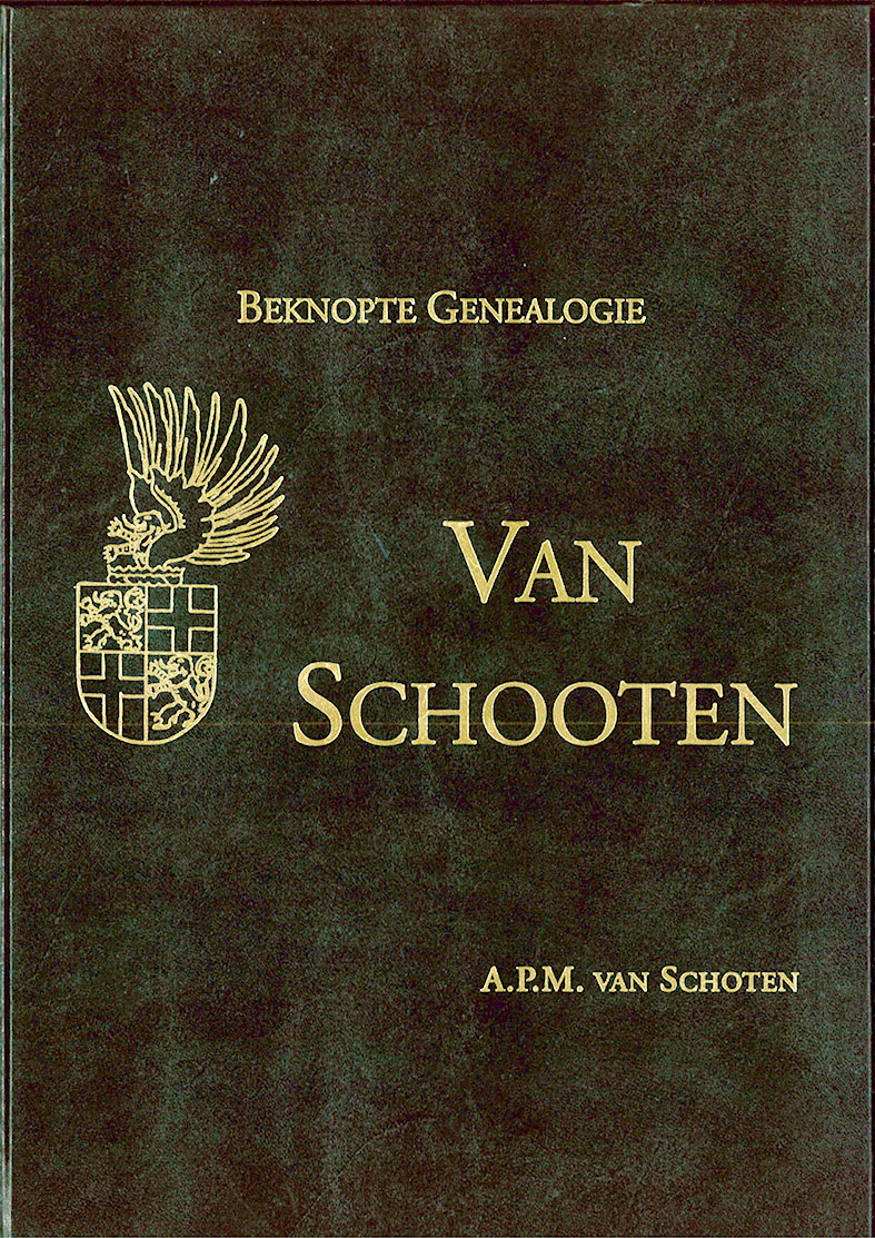 SCHOOTEN - Beknopte genealogie Van Schooten